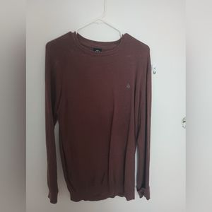 Men's Brown volcom sweater